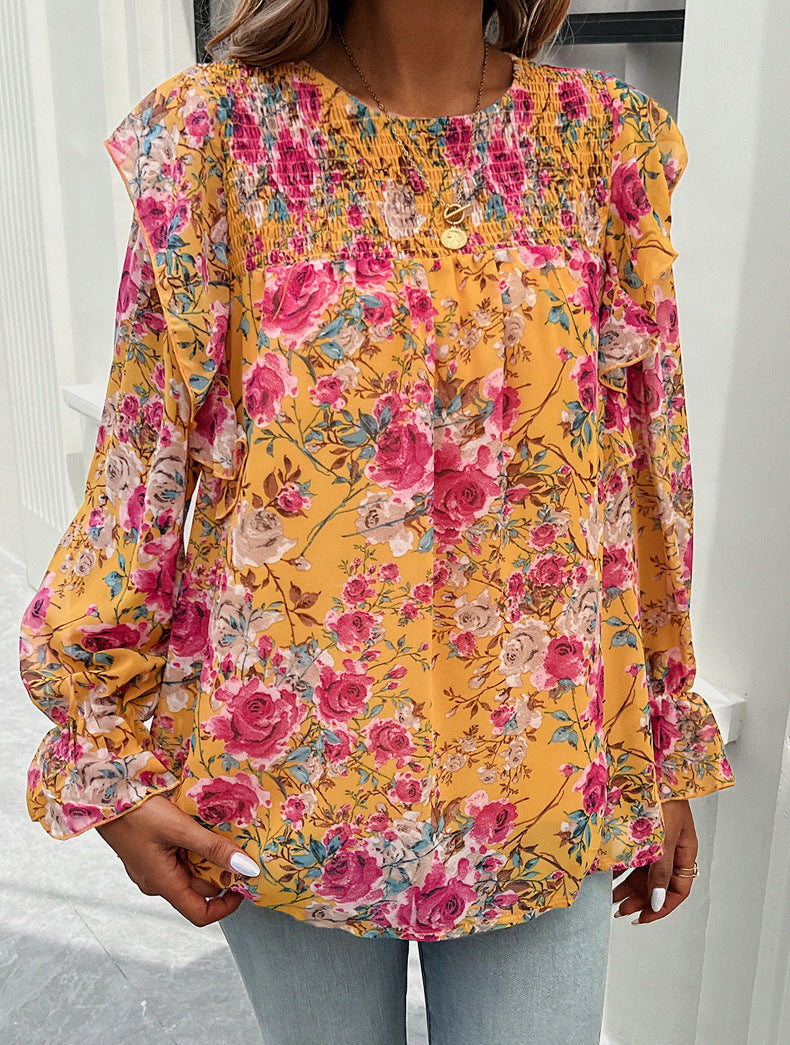 Truffle Floral Blouse