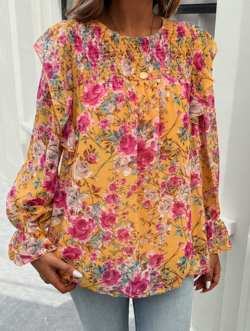 Truffle Floral Blouse