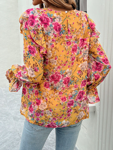 Truffle Floral Blouse