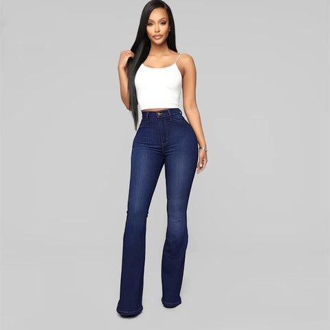 Tall Santorini Super Stretch Flare Jeans - Black