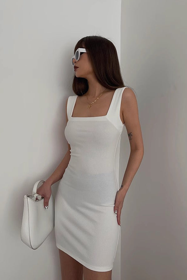 Sleeveless Scoop Neck Boydycon Dress