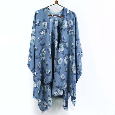 Versailles Printed Wrap Duster