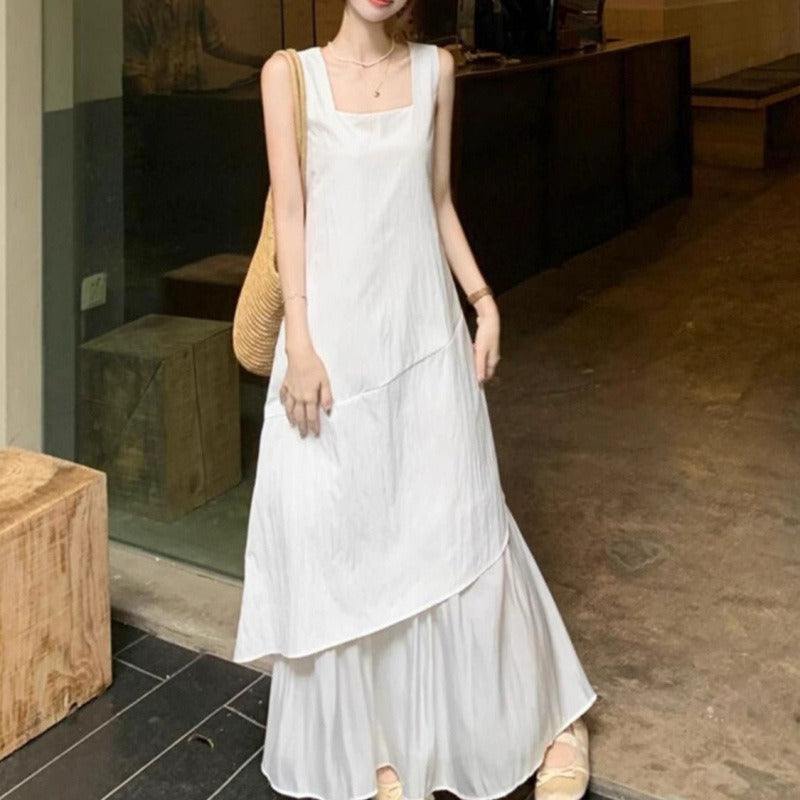 Loose Fitted Vest Dress