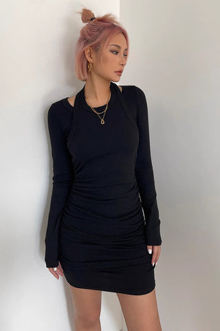 Sexy Long Sleeve Bodycon Dress