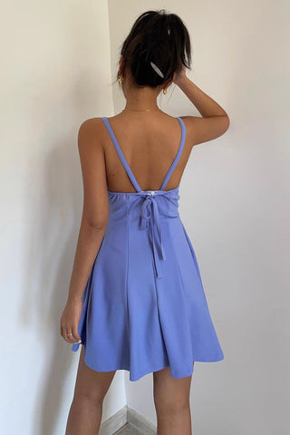 Ruffle Hem Spaghetti Straps Dress