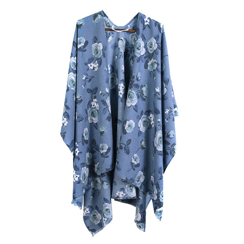 Versailles Printed Wrap Duster