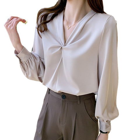 True Story Satin Blouse