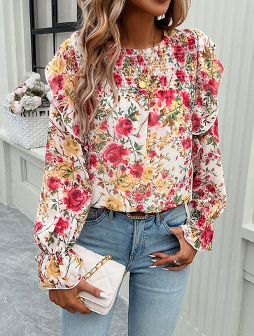 Truffle Floral Blouse