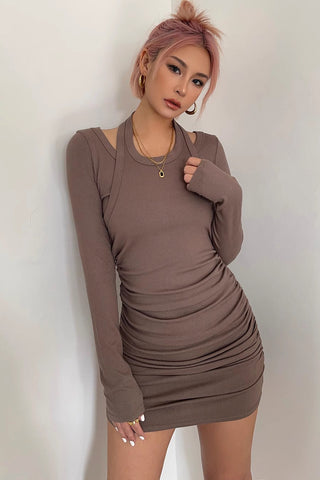 Sexy Long Sleeve Bodycon Dress