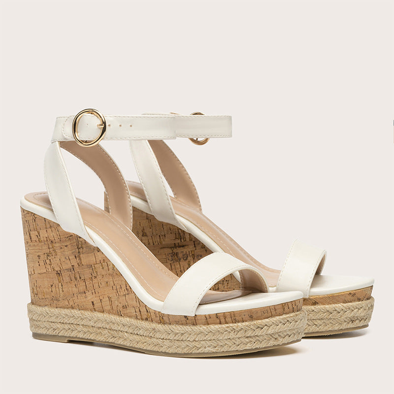 Especially Espadrille Cork Wedges