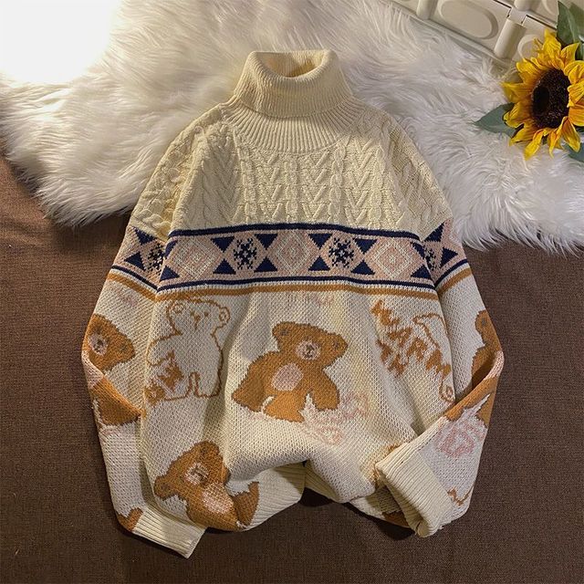 Sweety Bear Cartoony Sweater