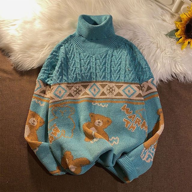 Sweety Bear Cartoony Sweater