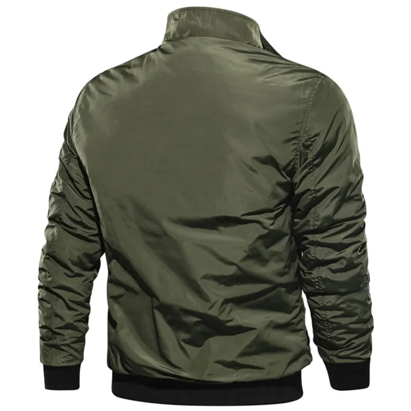 2023 Men's Military Bomber Jacket: Autumn/Winter 5XL Plus Size