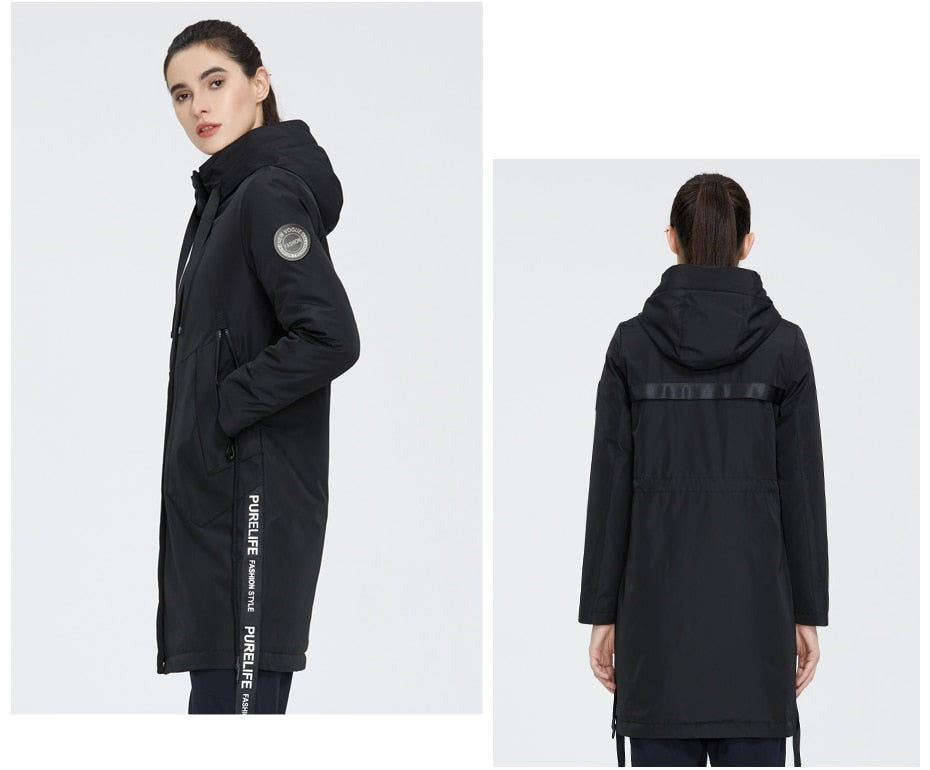 Autumn Winter Breeze Hooded Coat