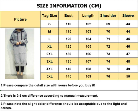 Sweat-shirt d'hiver long, ample et ultra doux