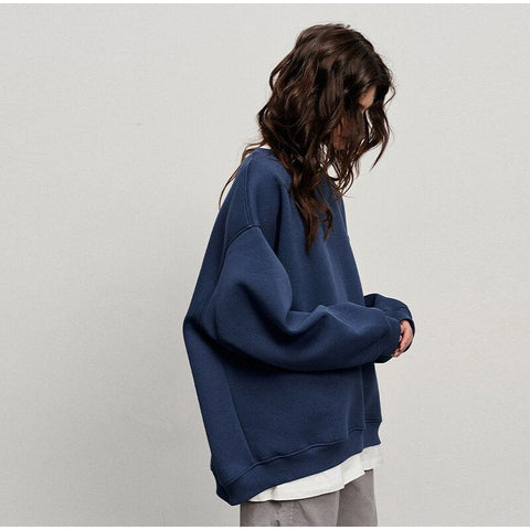 High Quality Vintage Style Simple Sweatshirts