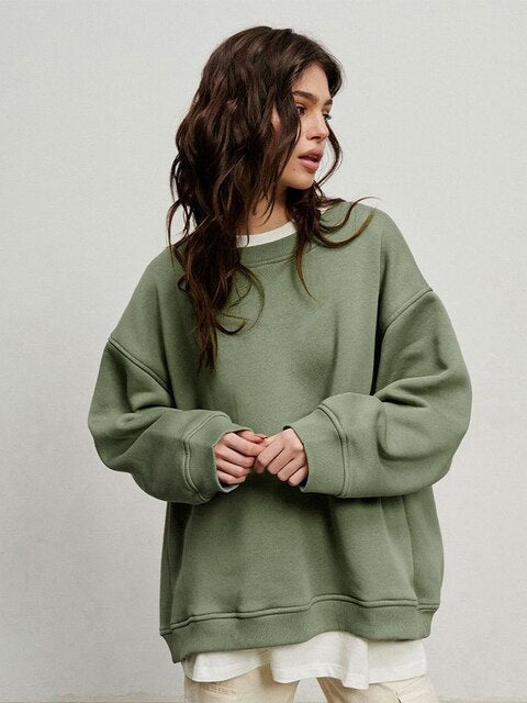 High Quality Vintage Style Simple Sweatshirts