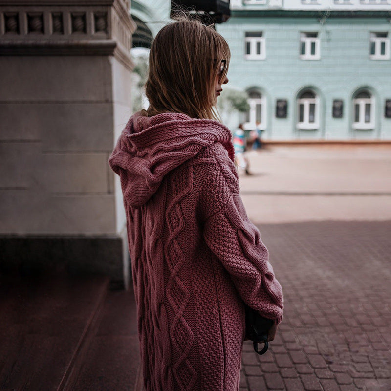 Knitted Winter Cardigan Sweater