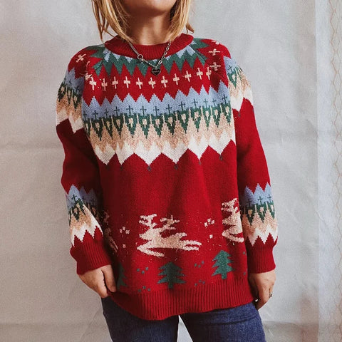 Christmas Themed Casual Sweater