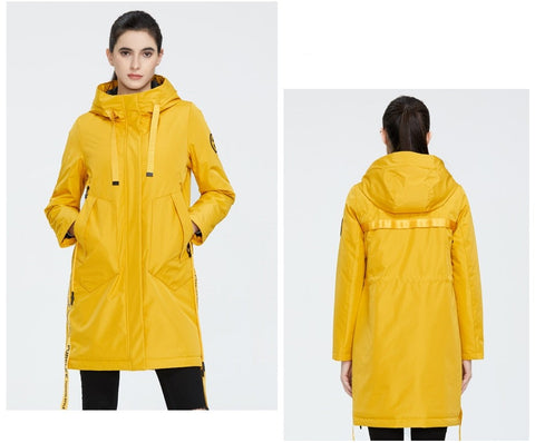 Autumn Winter Breeze Hooded Coat