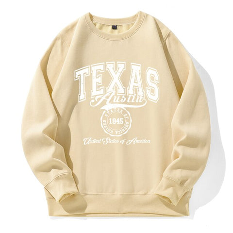 1845 Texas Austin Fleece Warme Hoodies