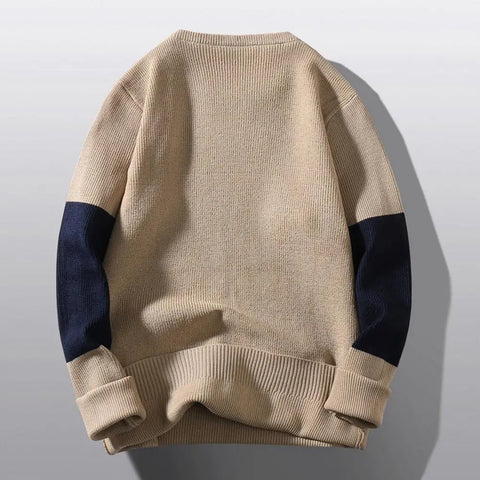 Colorblock-Pullover für Herren: Gemütlich, stylisch und lässig für einen modischen Look