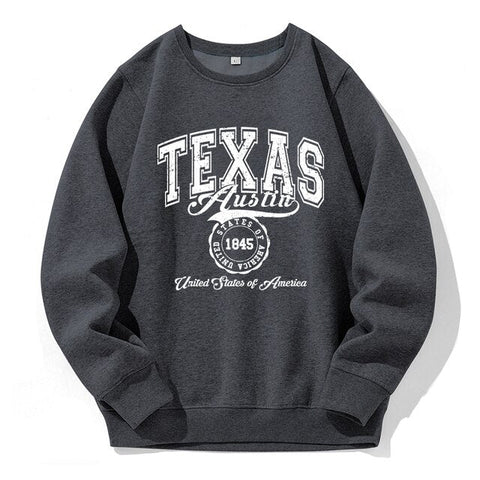 1845 Texas Austin Fleece Warme Hoodies