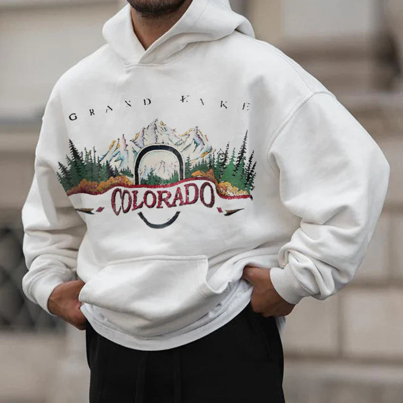 Colorado GRAND LAKE Printed Cool Hoodies