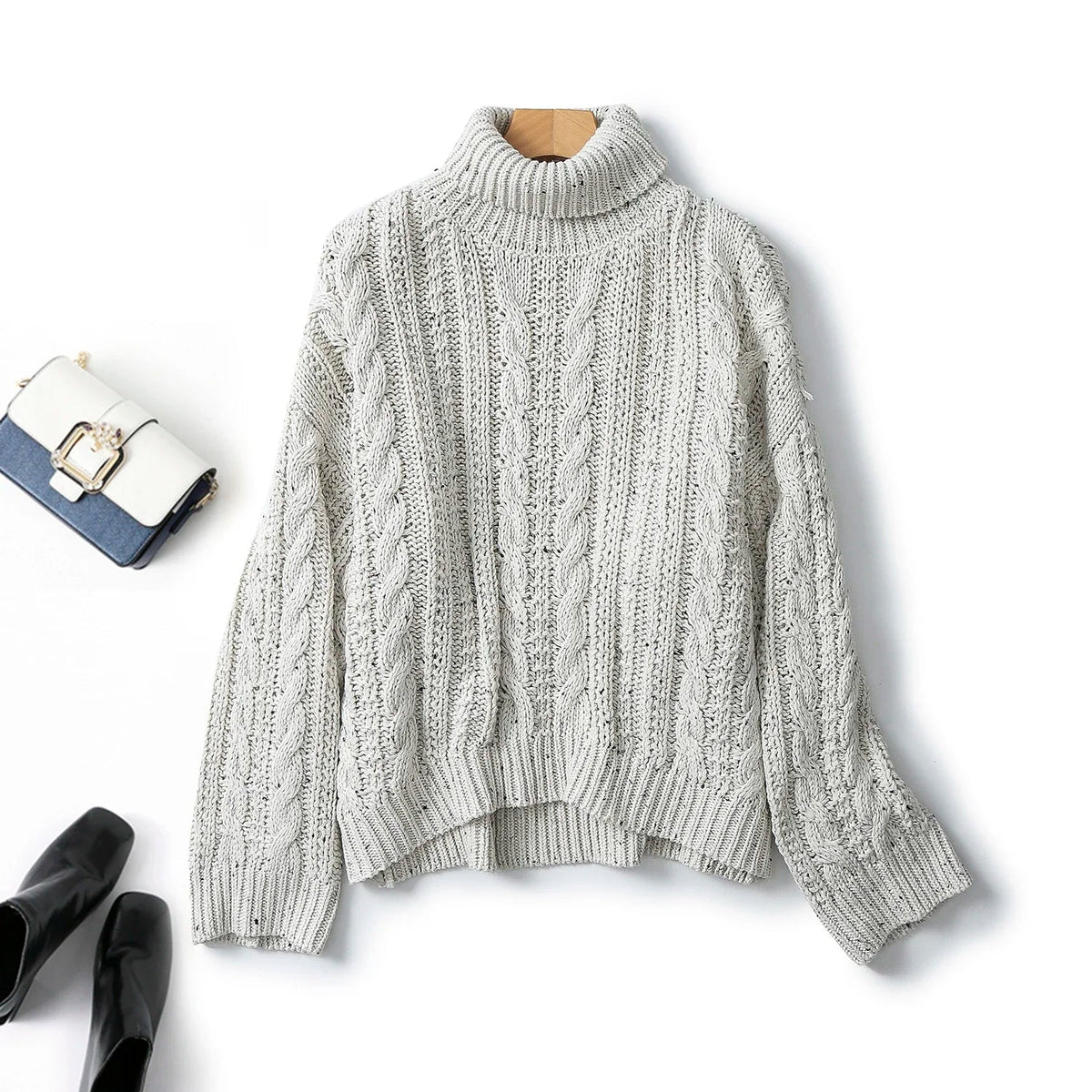 Warm Knitted Style Sweaters