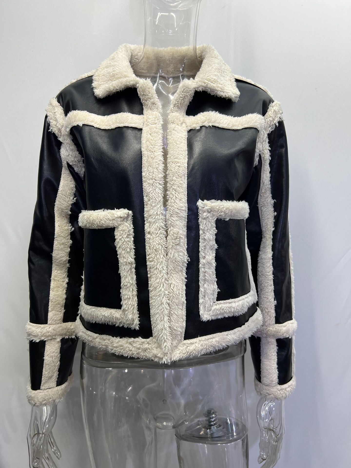 Faux Fur Suede Thick Winter Jackets