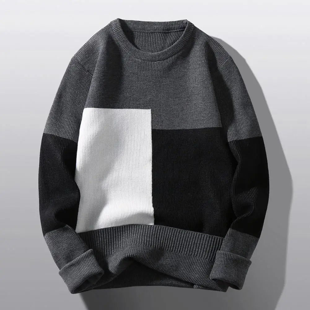 Colorblock-Pullover für Herren: Gemütlich, stylisch und lässig für einen modischen Look