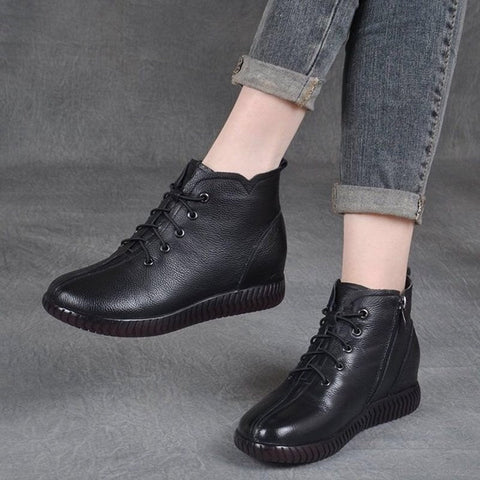 Thick Sole Soft Casual Shoes Boots