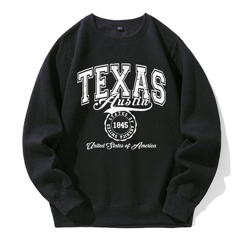 1845 Texas Austin Fleece Warme Hoodies