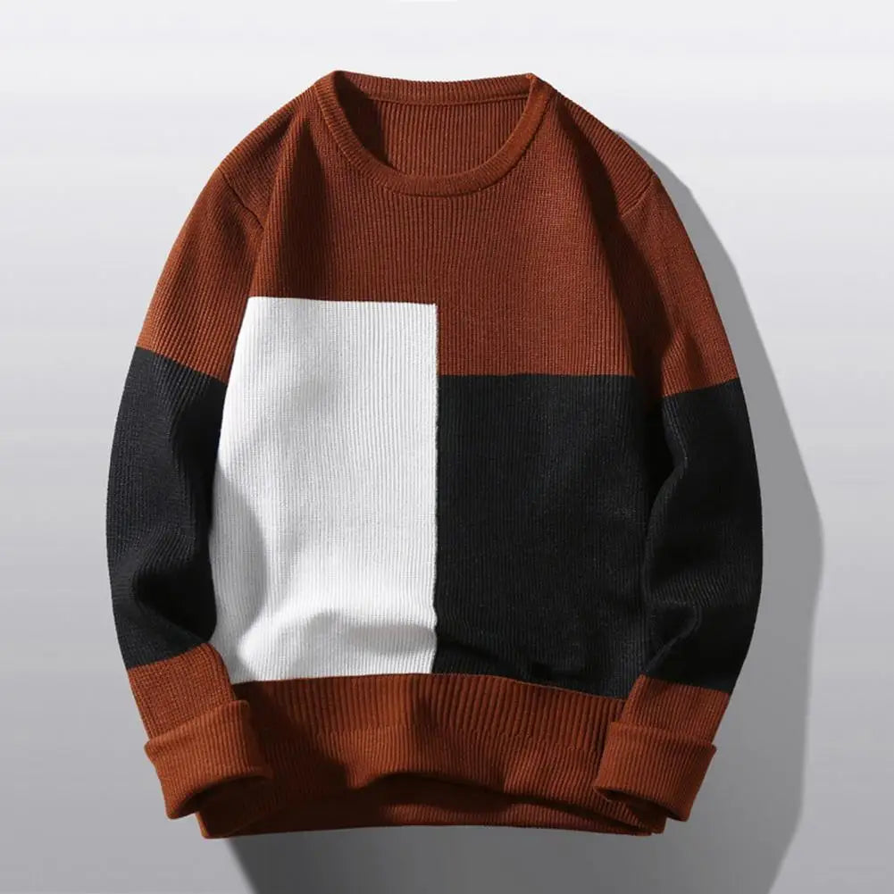 Colorblock-Pullover für Herren: Gemütlich, stylisch und lässig für einen modischen Look