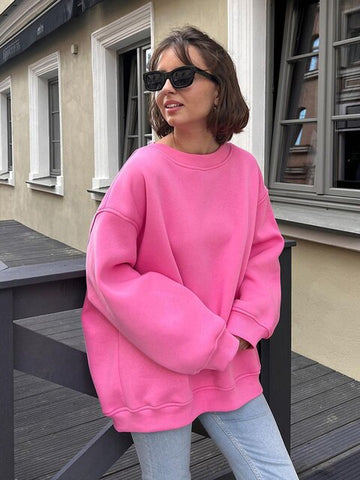 High Quality Vintage Style Simple Sweatshirts