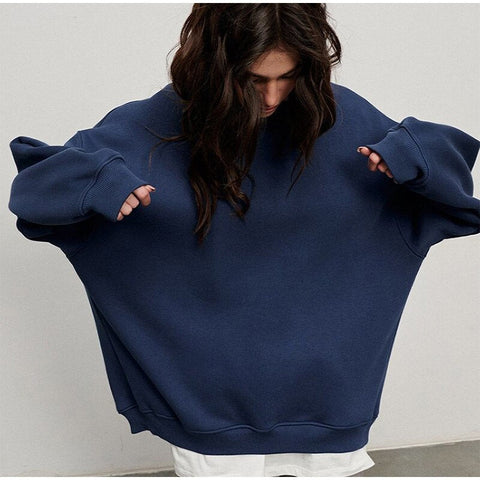 High Quality Vintage Style Simple Sweatshirts