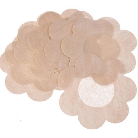 Chest Paste Reusable Silicone Breast Petals Bra Flower Invisible Nipple Stickers Prevent Dew Point Chest Accessories