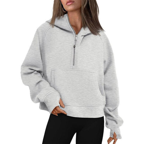 High Quality Zipper Closure Hooded Warm Winter Hoodies