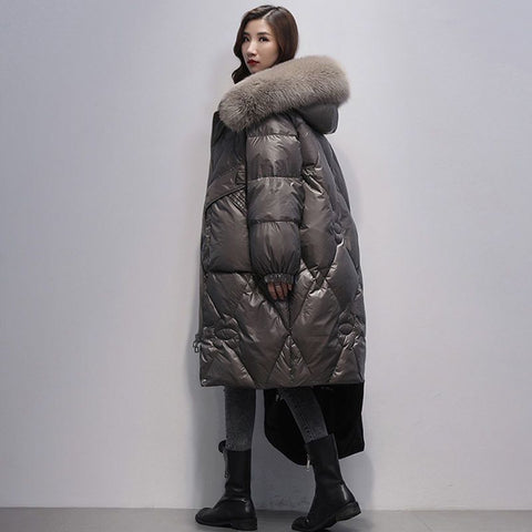 Thick Warm Loose Long Down Coats