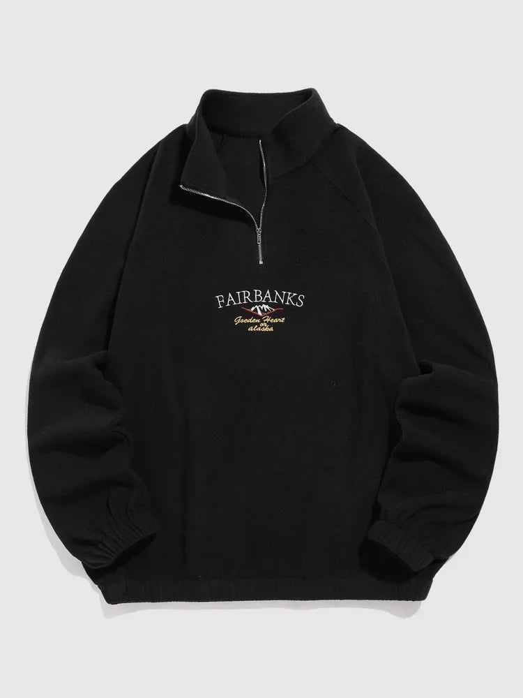 FairBanks Polar Fleece Raglan Sleeves Sweatshirt