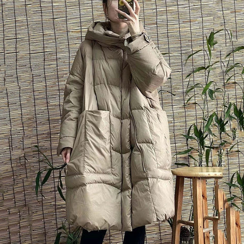 Winter Shine Big Pocket Baggy Oversized Warmy Coat