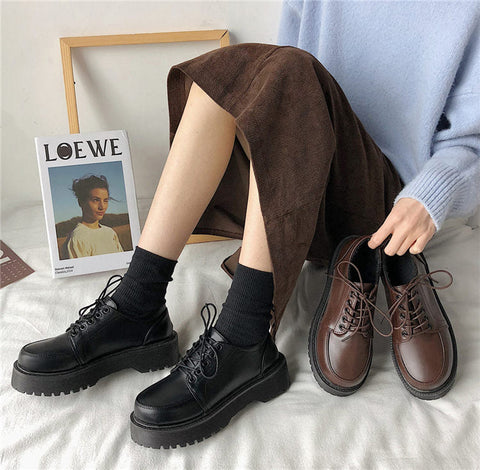 Autumn Queen Comfort Lace Up Oxford Shoes