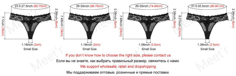 2Pcs/Lot Lace Panties Low-waist Underwear Thong Female G String Lingerie Temptation Embroidery Intimates