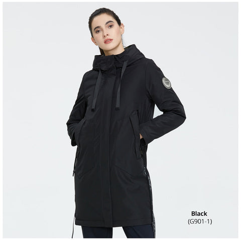 Autumn Winter Breeze Hooded Coat