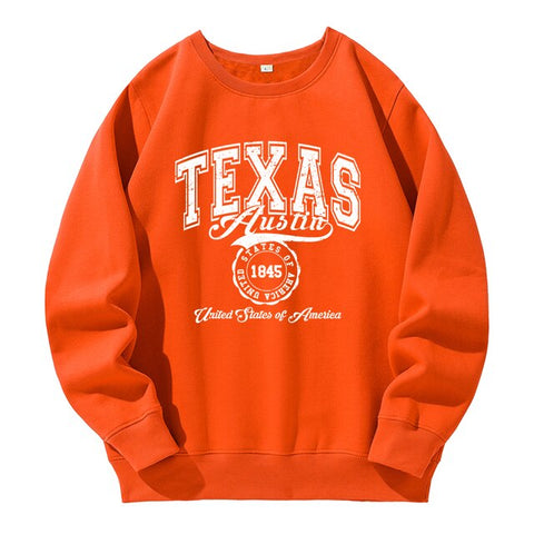 1845 Texas Austin Fleece Warme Hoodies