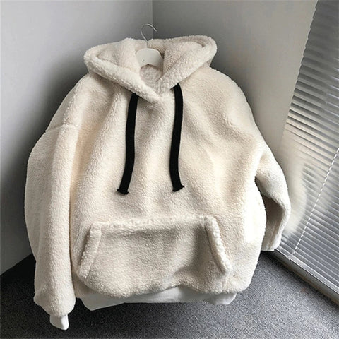 Pretty Soft Cotton Plain Color Winter Hoodie