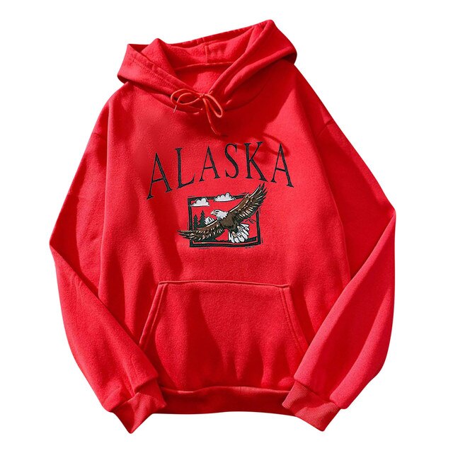 Unisex Out of System State Alaska Wild Nature Hoodie