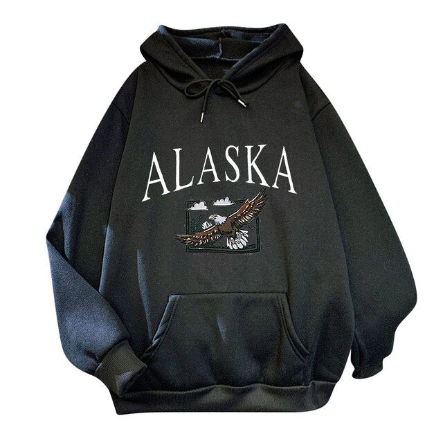 Unisex Out of System State Alaska Wild Nature Hoodie