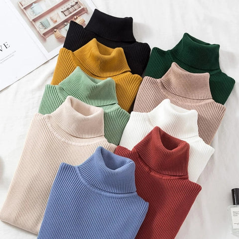 Popular Plain Thick Sweaters