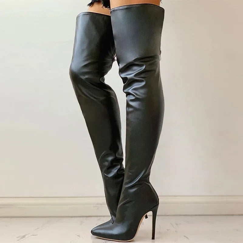 11 cm Super High Heel Over Knee Long Boots